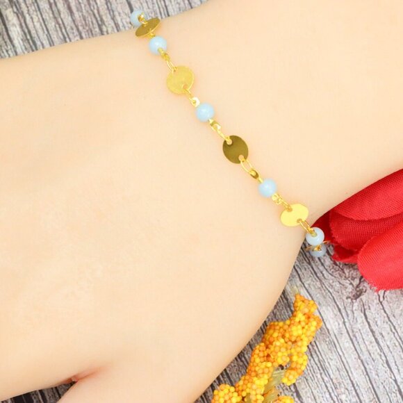 "Trendy Handmade Bracelet – A Stylish Gift for Women & Girls, MAR092013 - Picture 5 of 10